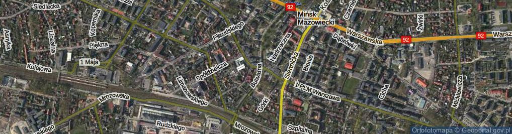 Zdjęcie satelitarne Mireckiego Józefa ul.